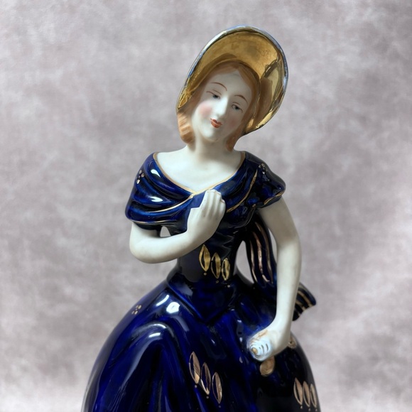MORIYAMA /HINODE JAPAN PORCELAIN FIGURINE "1920'S - Picture 2 of 8